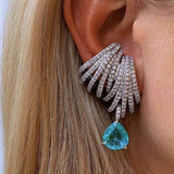 Katie Double Claw Earrings