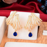 Katie Double Claw Earrings