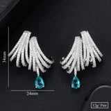 Katie Double Claw Earrings
