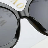 Leon Round Oversized Sunglasses