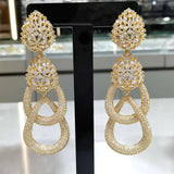 DOTEFFIL Pendant Earring Set
