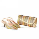 Katrina Shoes & Bag Set