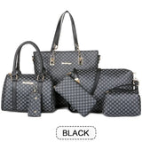 Crystal Elegance 6-Piece Handbag Set