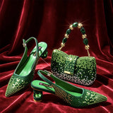 Bling Shoe & Bag Set