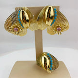 Flower Jewelry Set
