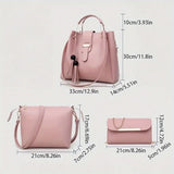 Royal Grace 3-Piece Handbag Set