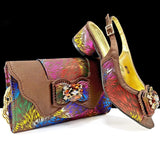 Veena Bag & Shoe Set