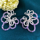 Brincos Flower Earrings