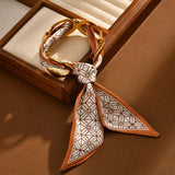 Silk Scarf Bracelet