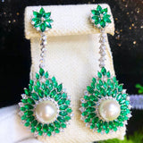 Sunflower Dangle Earrings