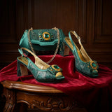 Clarissa Shoe & Bag Set