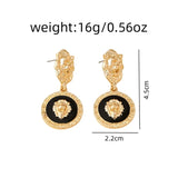 Medusa Dangle Earrings