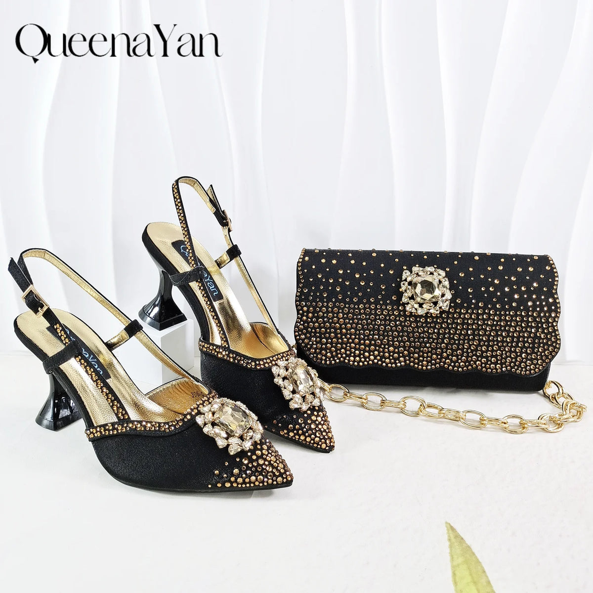 DICORYA — Camélia | Pack escarpins & sac assorti