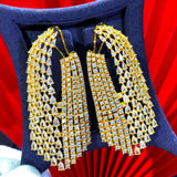 Shiny Dangle Earrings