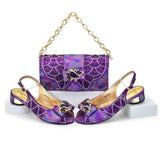 Naina Shoes & Bag Set