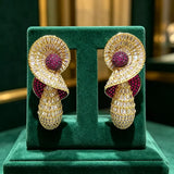 Big Pendant Earrings