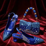 Bling Shoe & Bag Set