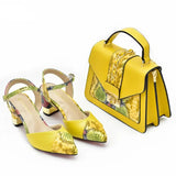Rimona Shoes & Bag Set