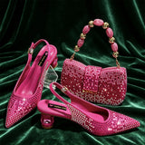 Bling Shoe & Bag Set