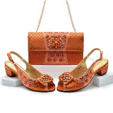 Flora Shoes & Bag Set