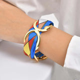 Silk Scarf Bracelet