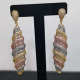 Scallop Drop Earrings