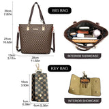 Crystal Elegance 6-Piece Handbag Set