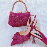 Meera Shoes & Bag Set