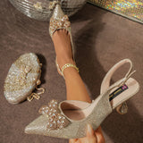 Meera Shoe & Bag Set