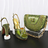 Naina Shoe & Bag Set