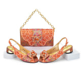 Naina Shoes & Bag Set
