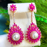 Sunflower Dangle Earrings