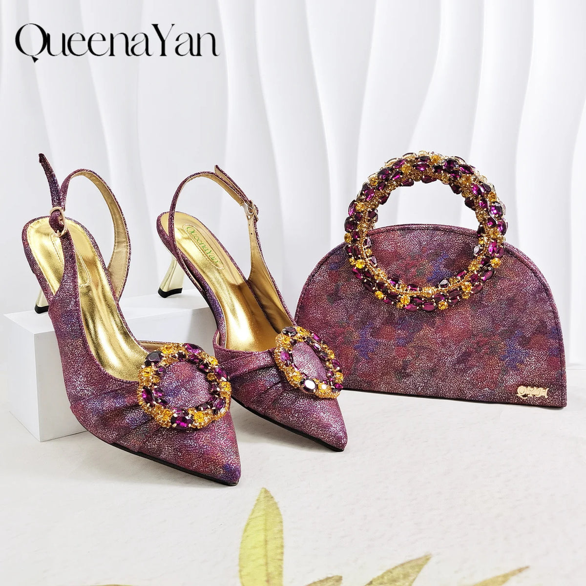 DICORYA — Elina | Pack escarpins & pochette
