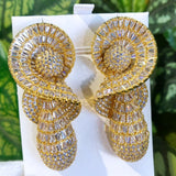 Big Pendant Earrings