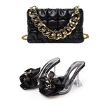 Rose Shoe & Bag Set