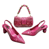 Bling Shoe & Bag Set