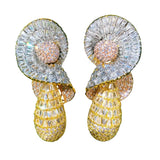 Big Pendant Earrings