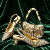 Bling Shoe & Bag Set