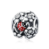 Sterling Silver Flower Charm