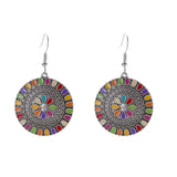 Vintage Flower Pendant Set