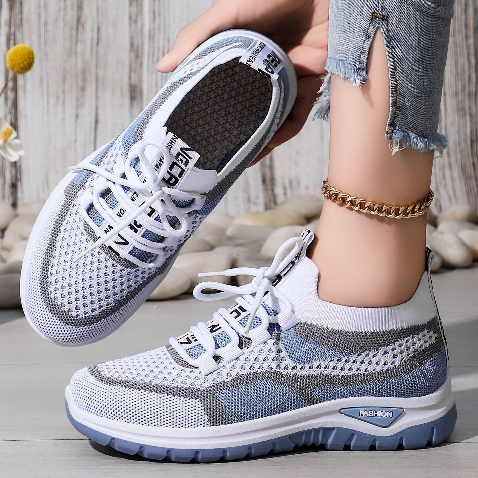 BREEZELLE™ Comfort Knit Sneakers