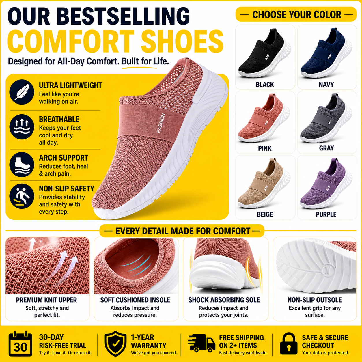 NVB UltraLite Comfort Sneakers