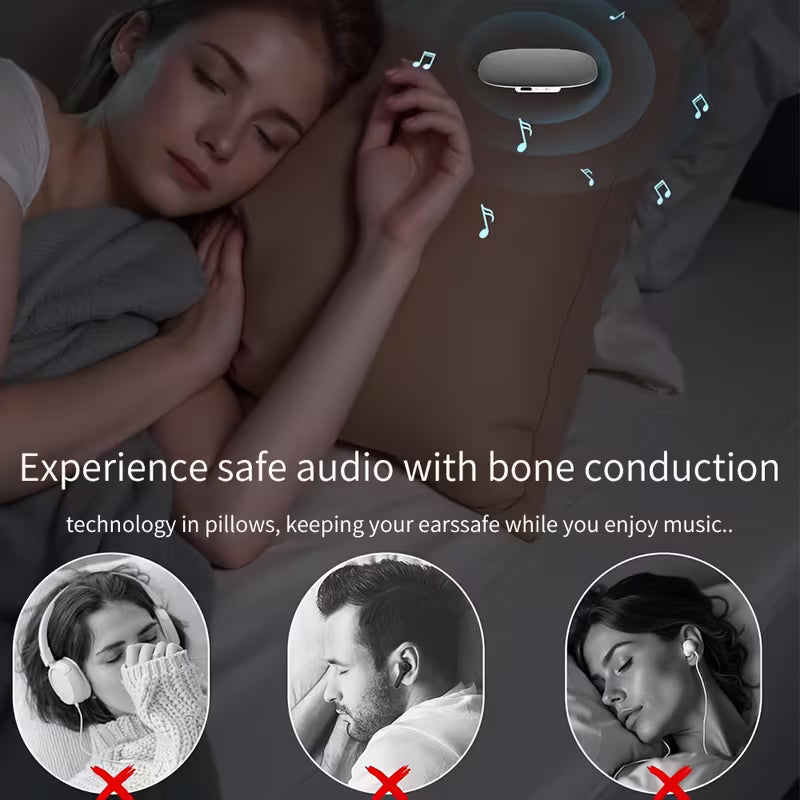 Enceinte sous l'oreiller pour dormir