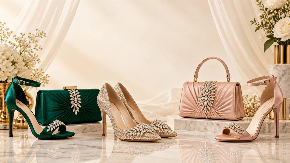 DICORYA chaussures et sacs assortis pour cérémonie