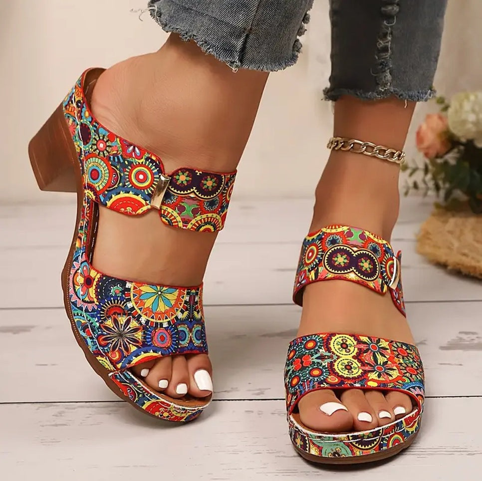 Solévia™ Mosaic Comfort Heels
