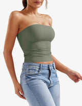 DICORYA — Haut bandeau double épaisseur