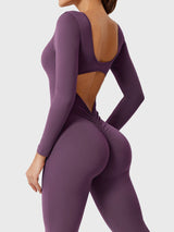 DICORYA — Combinaison évasée manches longues
