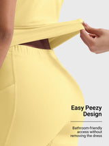 DICORYA — Robe de tennis à dos ouvert