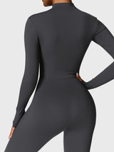 DICORYA — Combinaison zippée doublée polaire manches longues
