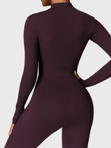 DICORYA — Combinaison zippée doublée polaire manches longues